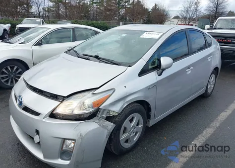 2011 Toyota Prius Two from USA, damaged, VIN JTDKN3DU2B0298868